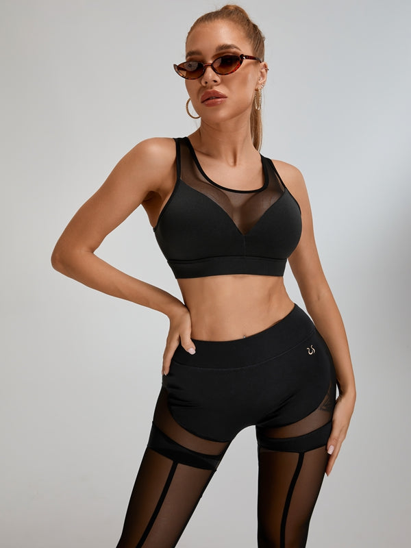🖤ZASUWA Female Super Sexy Unique Mesh Hip-lift Tracksuit