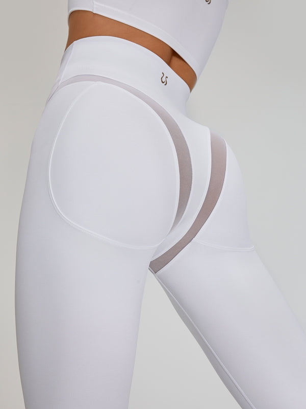 ❤ZASUWA Female Super Sexy Unique Mesh Hip-lift Cross Tracksuit