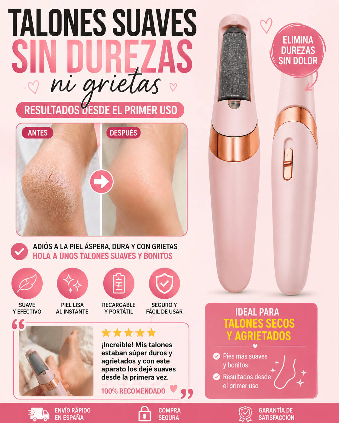 Despídete de las durezas y vuelve a lucir unos pies suaves y bonitos