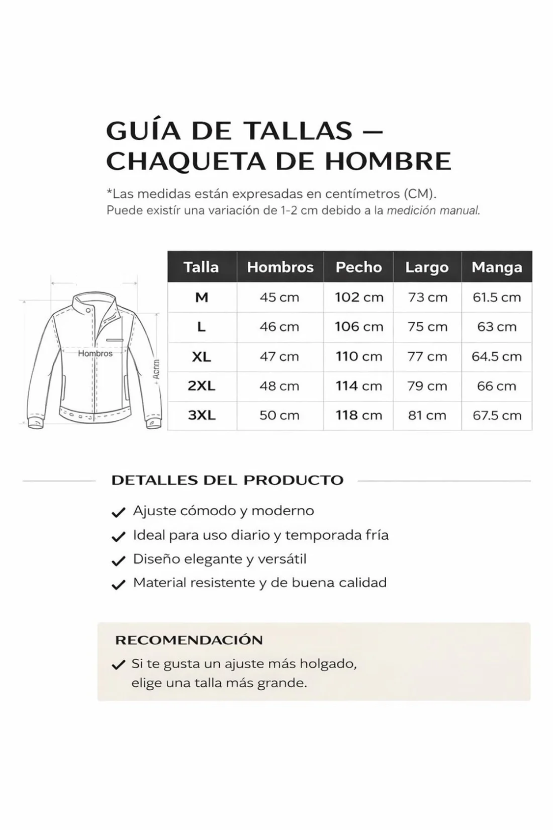 MARIO | Chaqueta