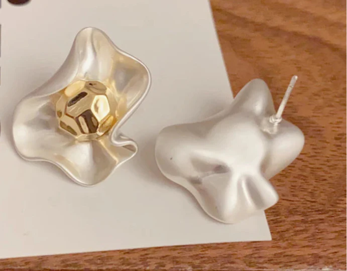 FLOR PERLAS | Pendiente