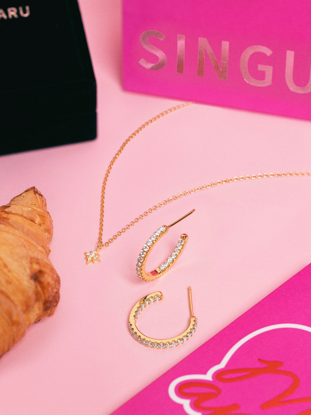 SCARLETT | Collar + Pendientes