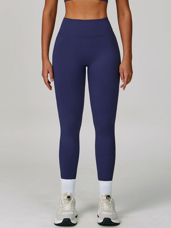 ZASUWA Female Deep V Back Seamless High-rise Tracksuit